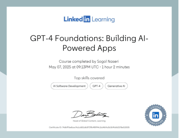 GPT-4 Foundations: Building AI-Powered Apps